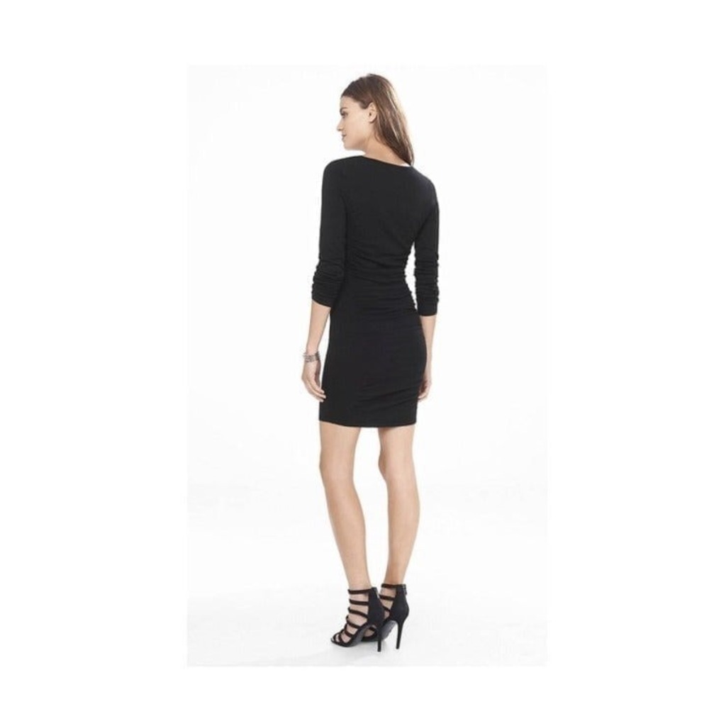 Express Ruched Sweater Dress XSmall - Picture 2 of 7